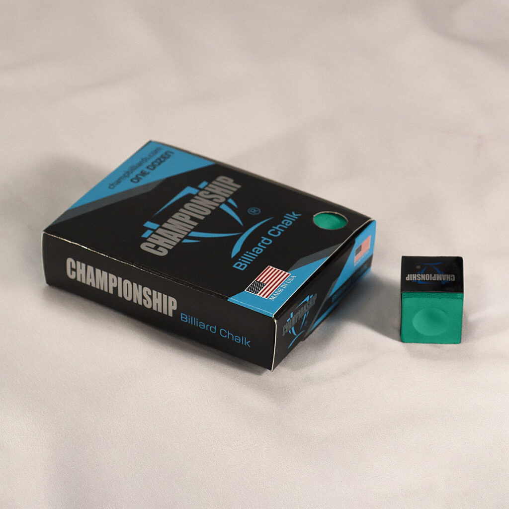 green championship billiards chalk dozen