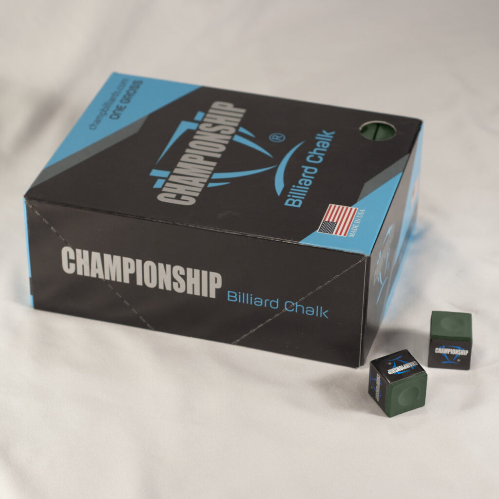 spruce championship billiards chalk gross
