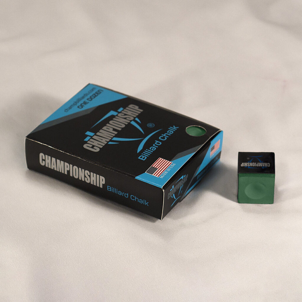 tournament green championship billiards chalk dozen