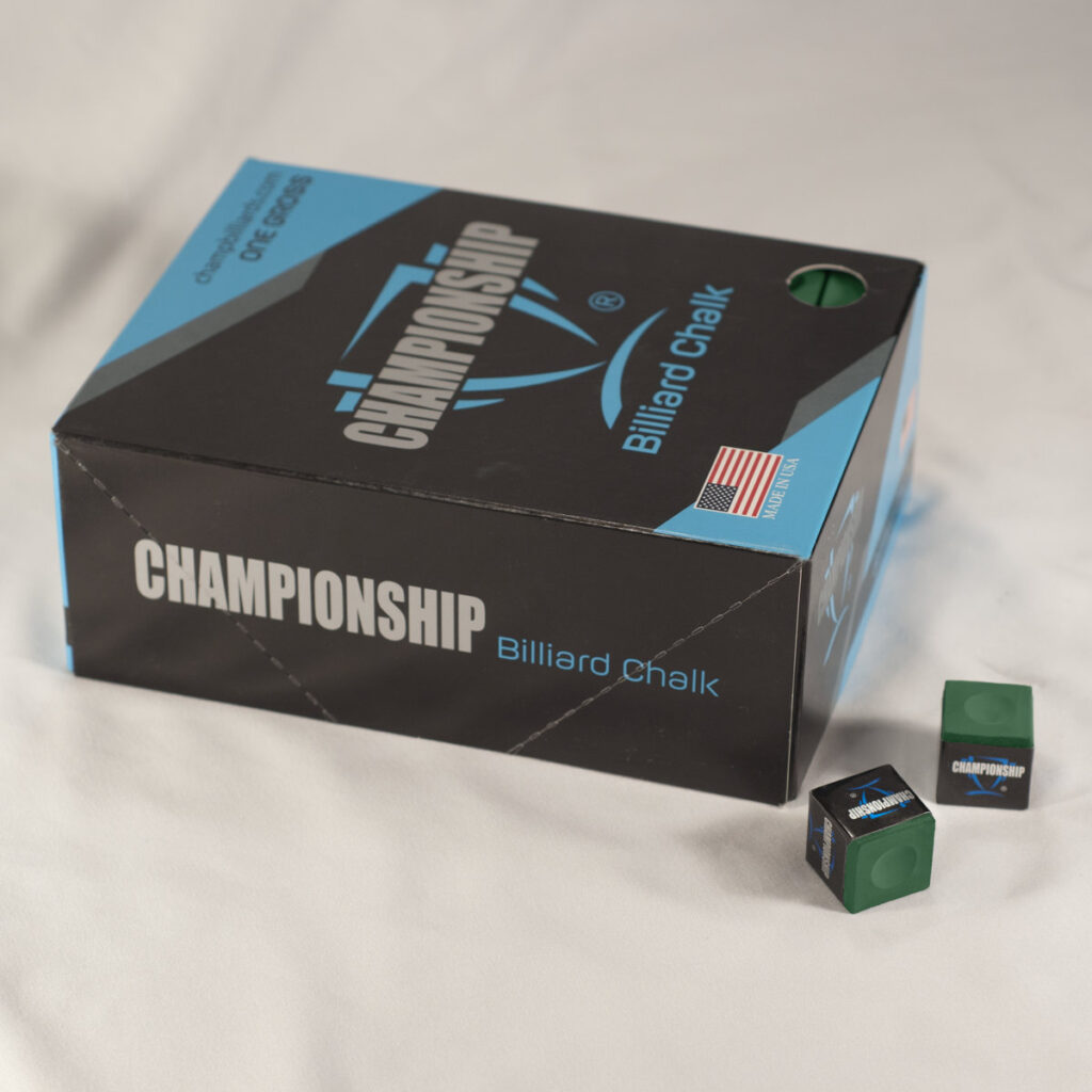tournament green championship billiards chalk gross
